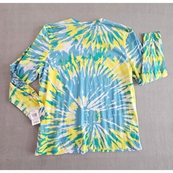 Scooby-Doo Mystery Machine Long Sleeve Tie-Dye T-Shirt Men's XL New w/ Tag - Picture 8 of 10